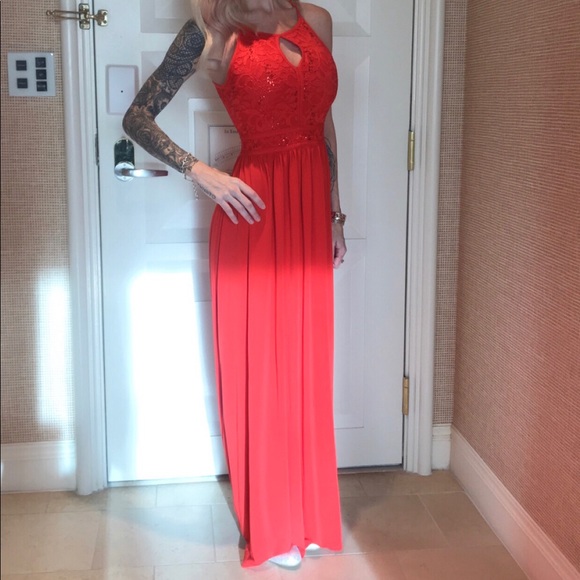 Red Formal Dress - Picture 4 of 4